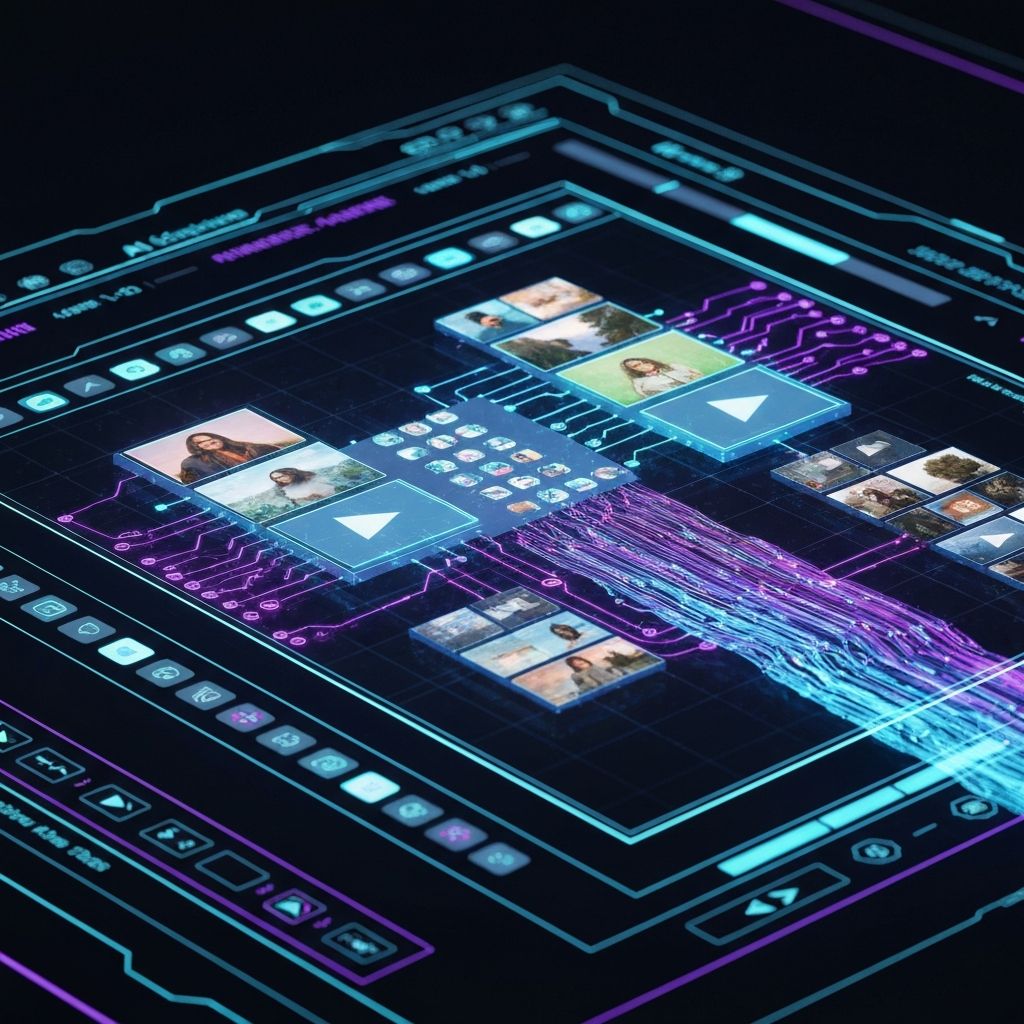AI Video Generator creating professional videos automatically